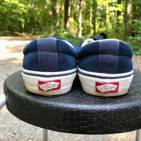 Navy suede Vans Pro, Men's 6.5 (Eur 38.5) - Picture 4 of 8